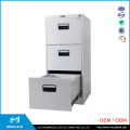Mingxiu Office Furniture 3 Drawer Vertical File Cabinet / Drawer Cabinet